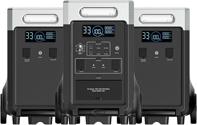 AFERIY 11520Wh Portable Power Station, P310 by AFERIY