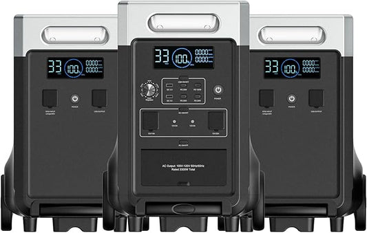 AFERIY 11520Wh Portable Power Station, P310 by AFERIY