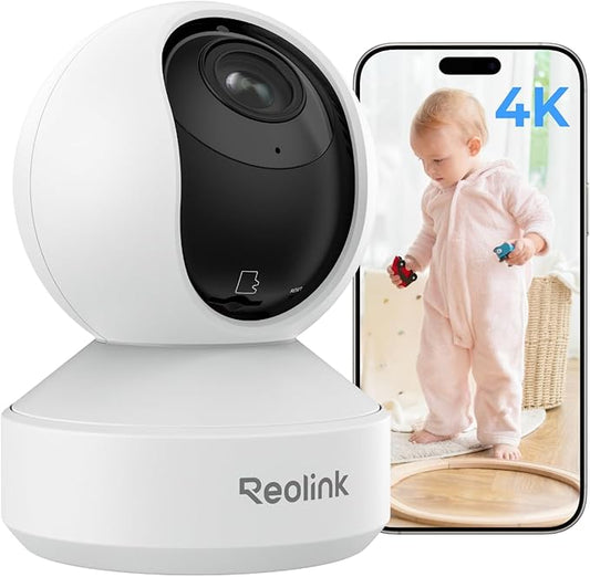 REOLINK Smart 4K UHD Pan & Tilt Dual-Band Wi-Fi 6 Indoor Security Camera by REOLINK