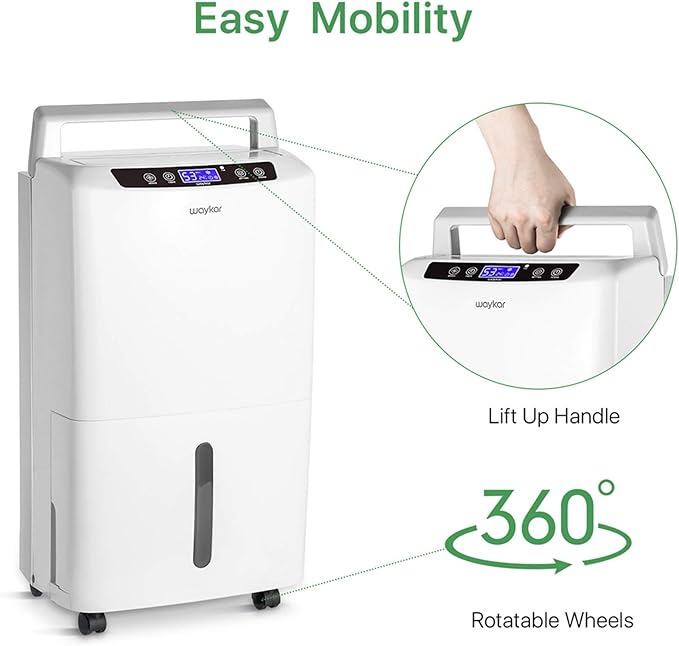Waykar 2000 Sq. Ft. 2025 Energy Star Dehumidifier - Image 7