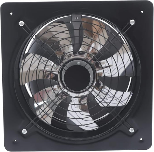 XUFOPLY 12 Inch Exhaust Fan, 110V 125W Wall Mounted Vent Fans 2800RPM Kitchen by GoodLucky