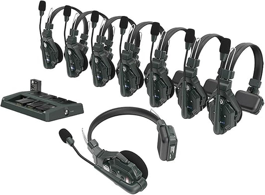 Hollyland Solidcom C1 8-Users Wireless Headset Intercom System Full Duplex by Hollyland