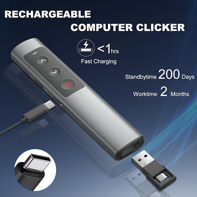 Rechargeable Presentation Clicker - Image 6