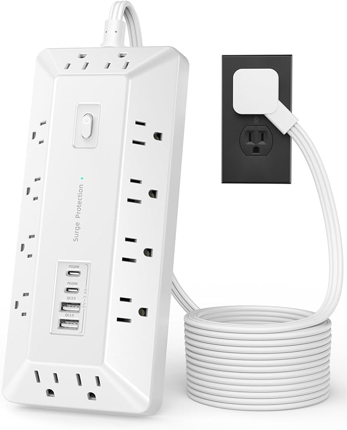 Inhwatek Surge Protector Power Strip by Inhwatek