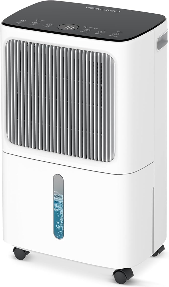 2500 Sq.Ft Dehumidifier for Basement by VEAGASO