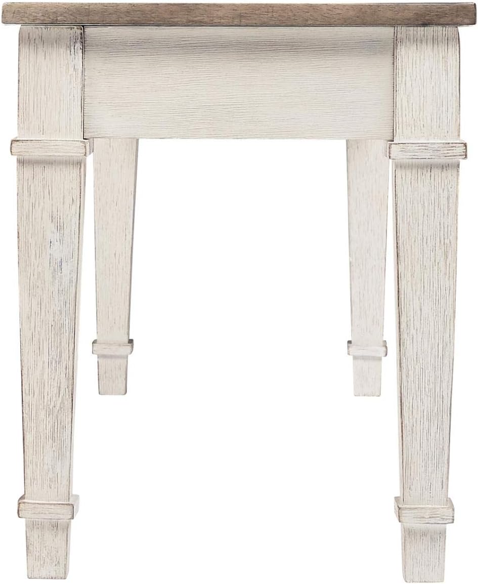 signature design by ashley skempton farmhouse storage bench, view 12