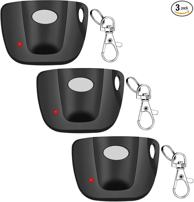 3-Pack 300MHz 10 dip Switch for Multicode Garage Gate Door Opener Remote Control by Unknown