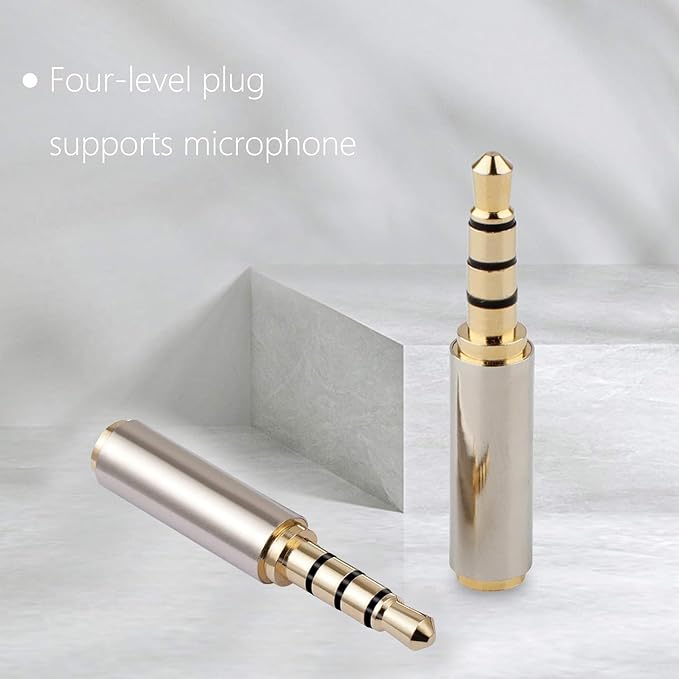 Mizi [2 Pack 3.5mm Male to 2.5mm Female Stereo Audio Adapter Headset Converter - Image 5