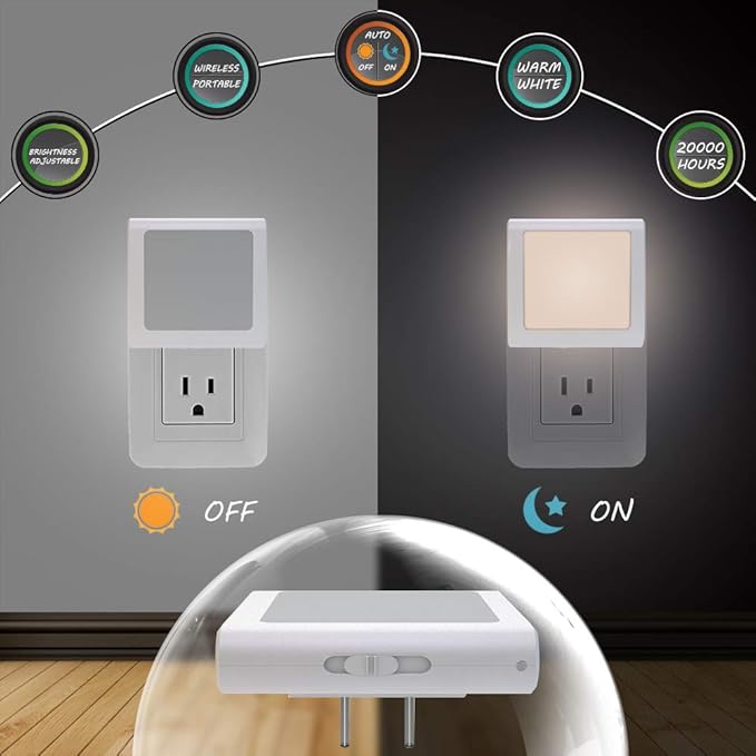 MAZ-TEK Plug-in Led Night Light - Image 3