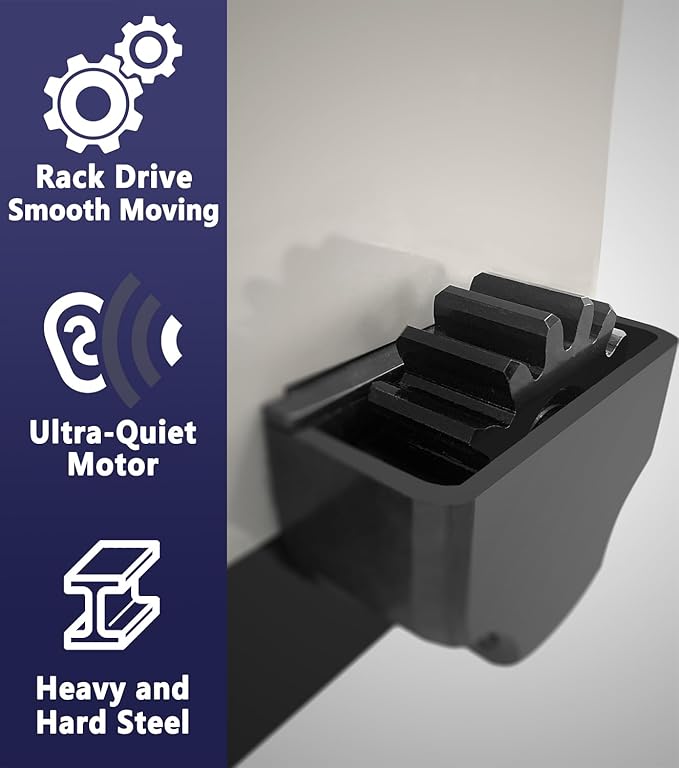 Blütezeit 1400lb Sliding Gate Opener, Solar Power | WiFi Control | Battery - Image 6