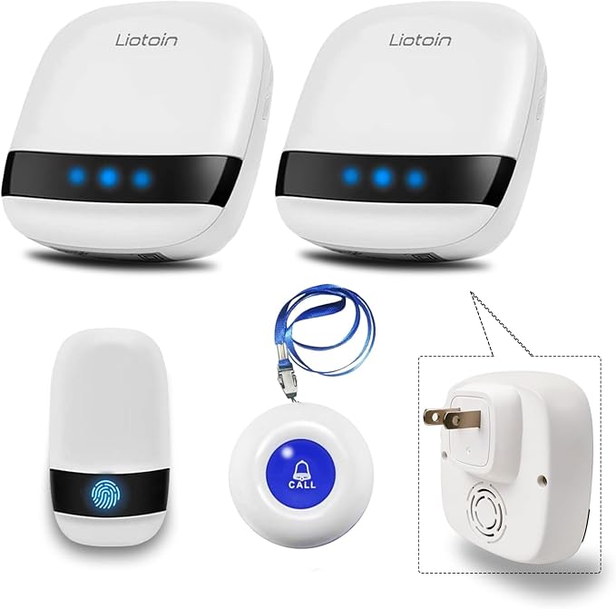 LIOTOIN Caregiver Pager Wireless Alert System by Liotoin