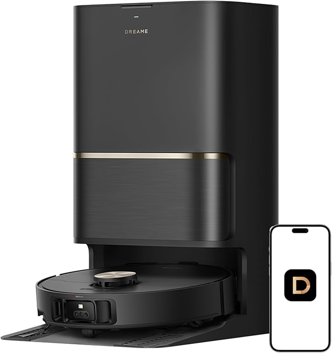 DREAME L50 Ultra Robot Vacuum and Mop Black by Dreame