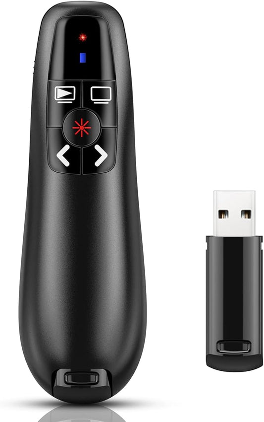 NinjaABXY Presentation Clicker Wireless Presenter Remote Clicker by NinjaABXY