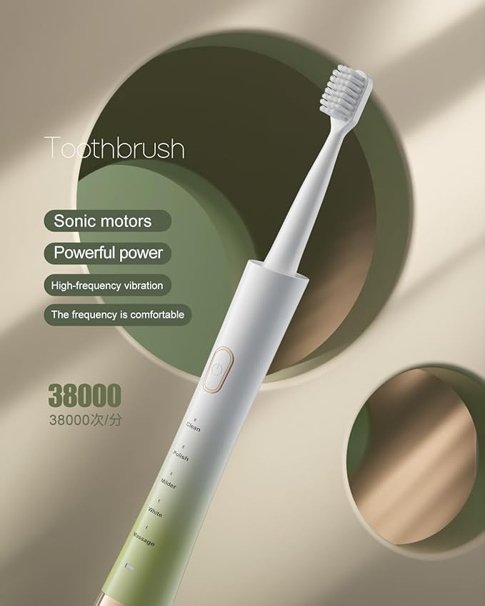 AJELU Upgrade Sonic Electric Toothbrush - Image 8