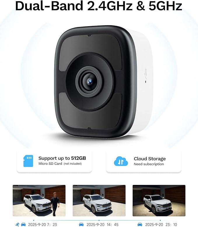 LongPlus 5MP Safe View Window Camera: 2 Packs 3K Window Cameras - Image 4