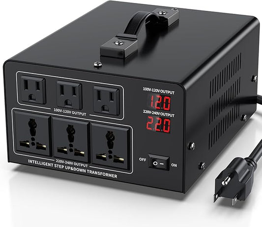 4000W Voltage Converter Transformer Step Up 110V/120V to220V/240V or Step Down by Unknown
