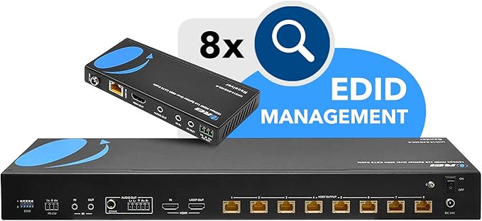 OREI 1x8 HDMI Extender Splitter HDBaseT 4K, HDR - Image 2