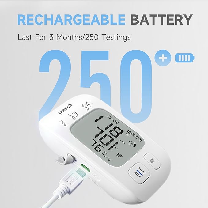 yuwell Wrist Blood Pressure Monitor | Clinical Accuracy, BP Machine - Image 2