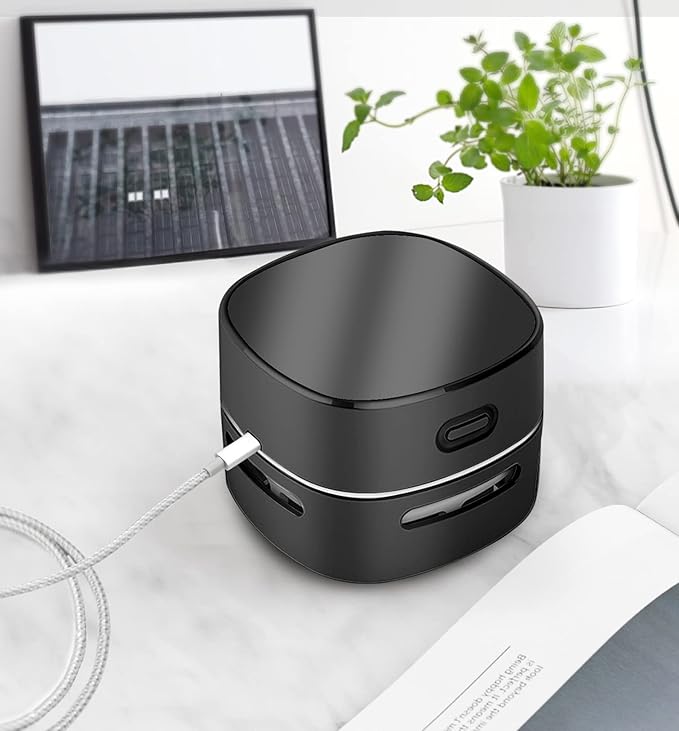 ODISTAR Desktop Vacuum Cleaner, Mini Table dust Sweeper Energy Saving, High - Image 2