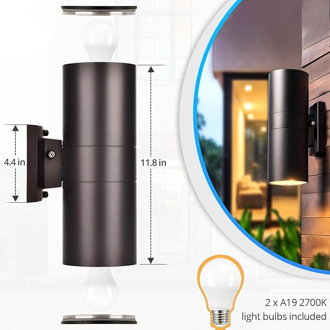 wowlite Modern Outdoor Wall Light - Image 5