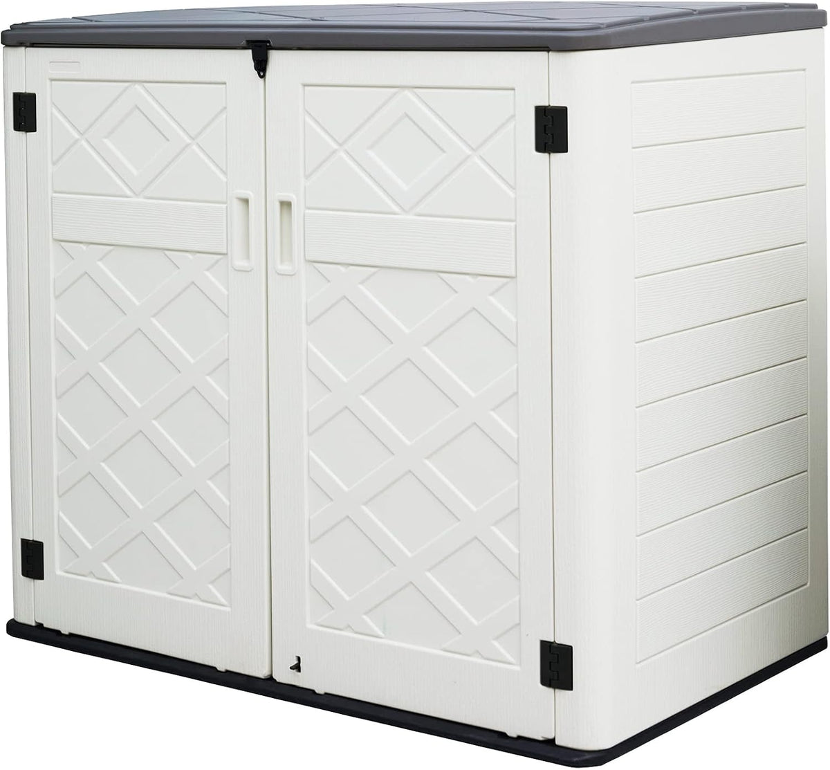 mrosaa large horizontal storage sheds,38 cu.ft. outdoor storage, main product view