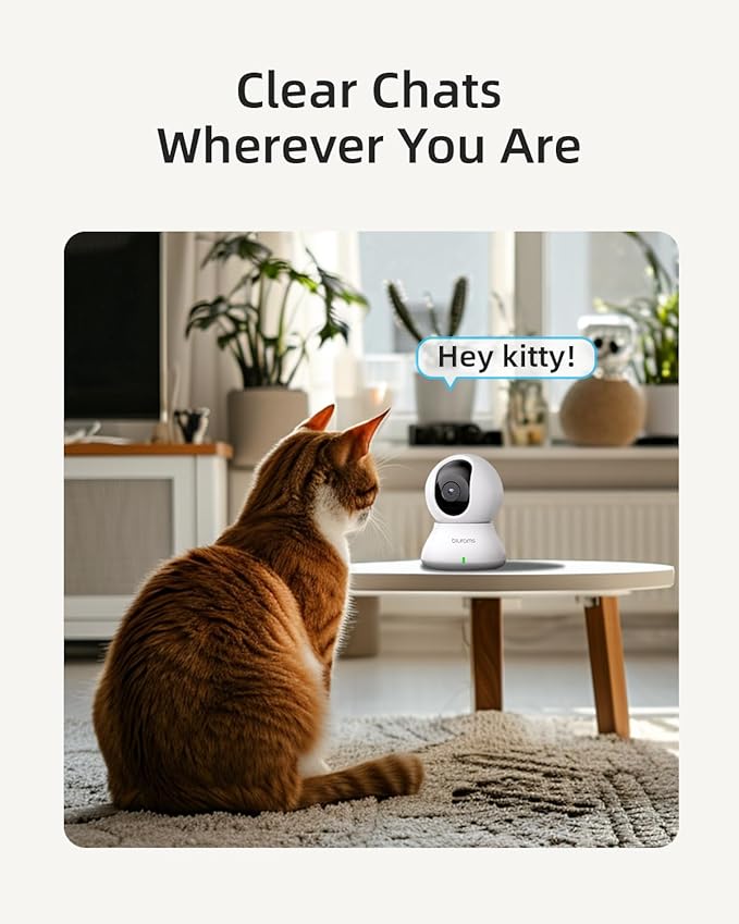 blurams Indoor Security Camera, 5GHz/2.4GHz Dual-Band, 2K PZT Pet Camera - Image 5