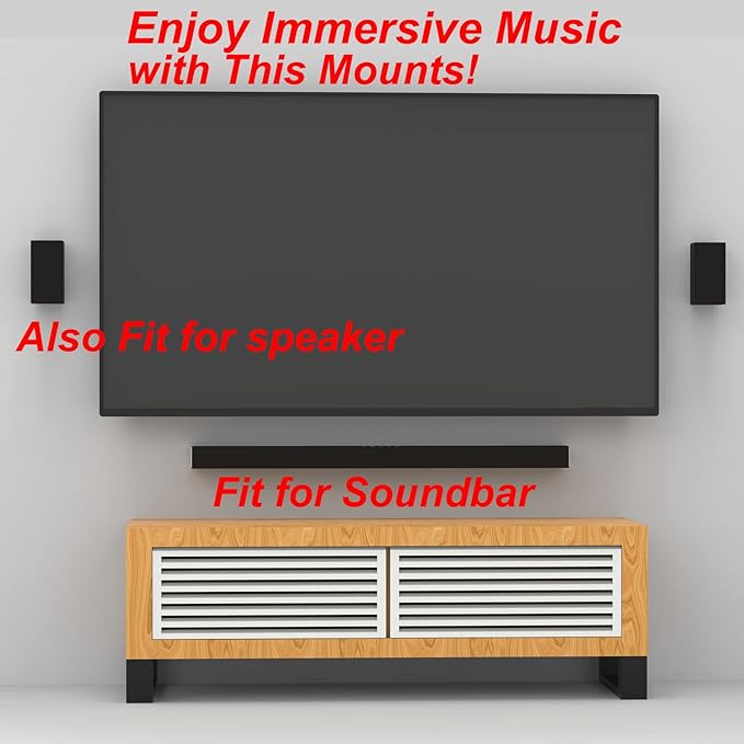 Vdsvksd Wall Mount for Samsung, Roku Speakers - Image 2