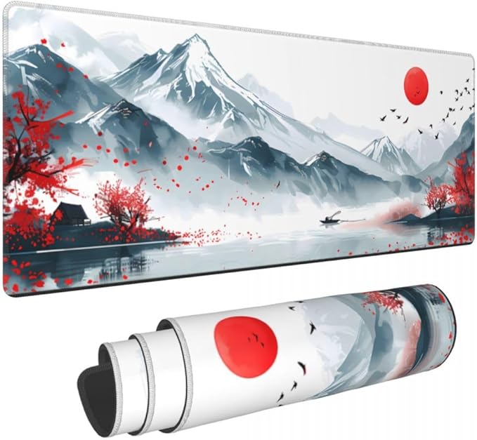 CANFLASHION Desk Pad, Office Desk Mat 31.5"×11.8" Large Gaming Mouse Pad by CANFLASHION