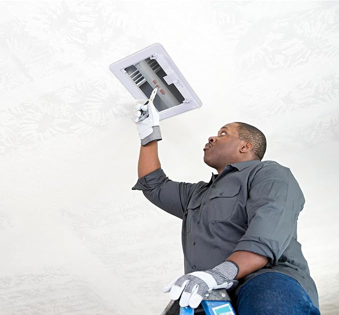 Suteck Plastic Access Panel for Drywall Ceiling 6 x 9 Inch Reinforced Plumbing - Image 6