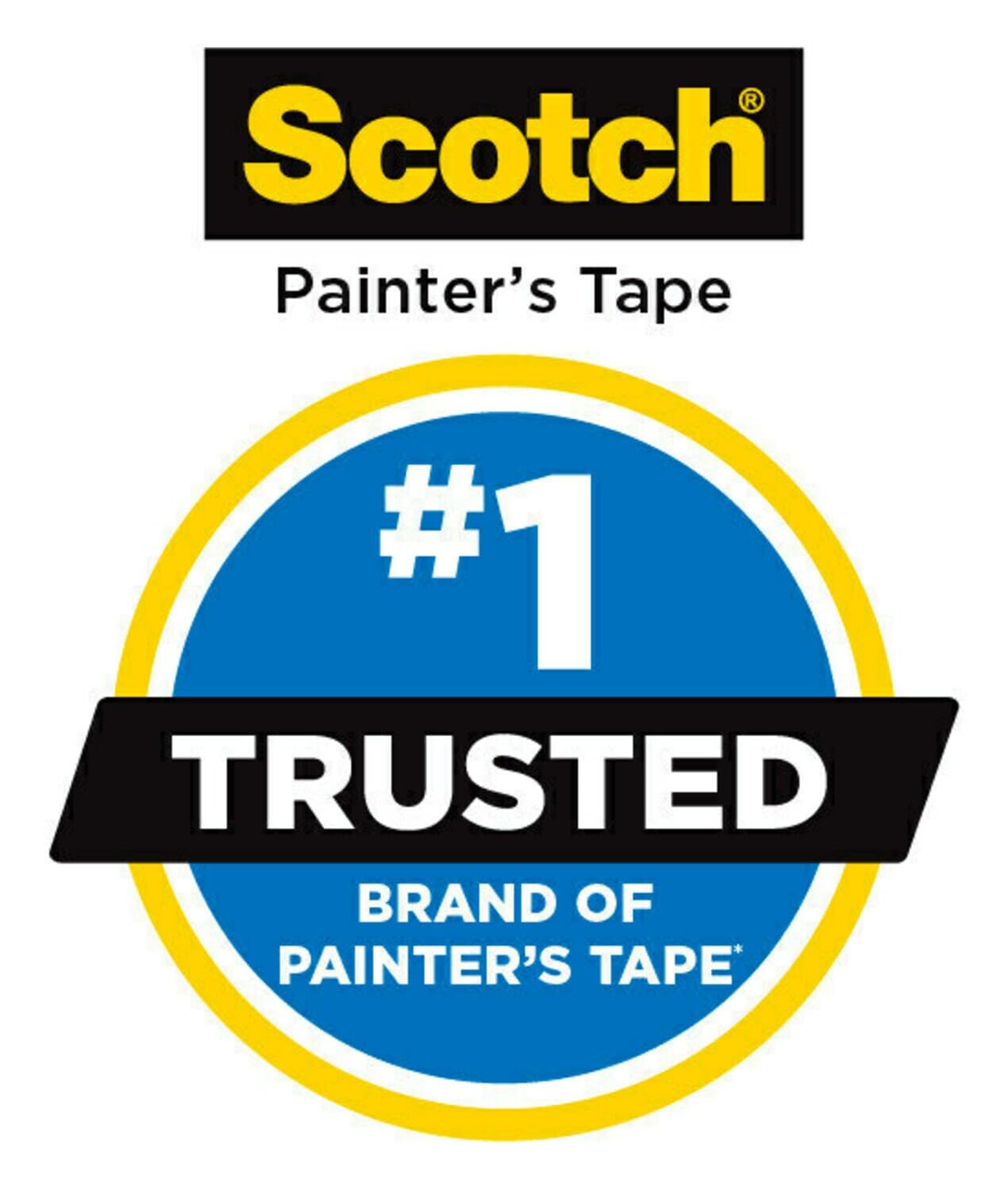 ScotchBlue Painter's Tape, 0.94" Width x 60 Yards, 8 Rolls, Blue, Multi-Surface, Indoor/Outdoor, 45% Renewable Resources, No Residue, DIY, Glass, Wood, 0.94 inches, Made in USA Imported (Pack of 2)