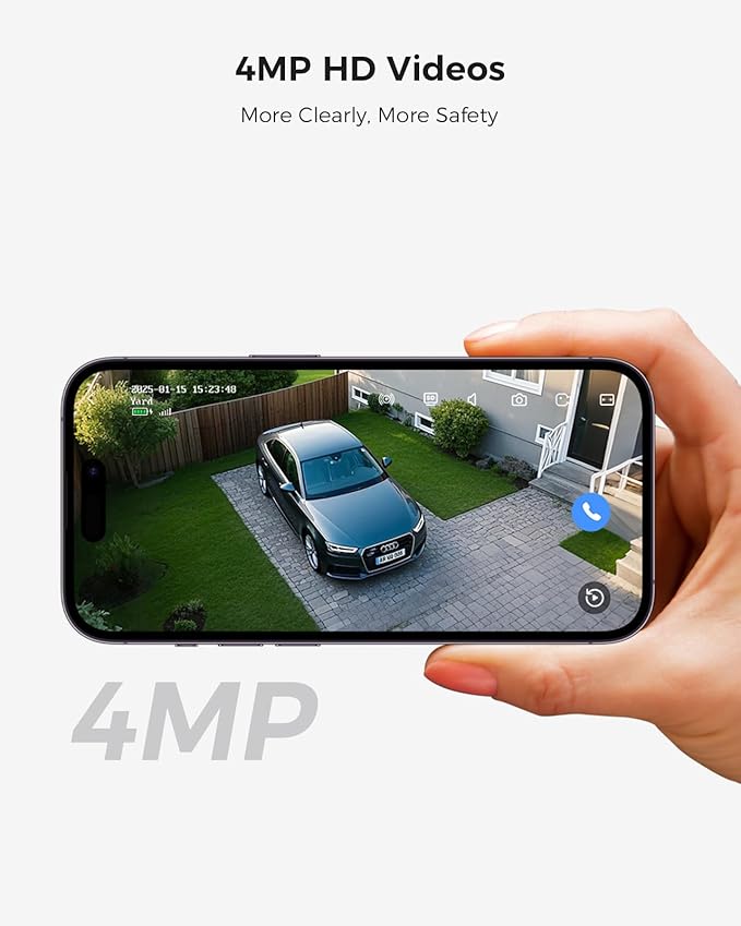 Hiseeu Security Cameras Wireless Outdoor, WiFi Pro 5G/2.4G Cameras - Image 5