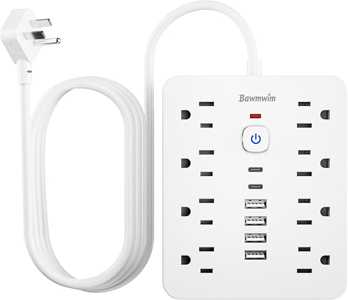 Bawmwim Surge Protector Power Strip by BawmwimDirect