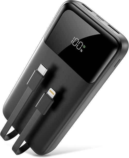 Portable Charger, 40000mAh Power Bank 22.5W Fast Charging, Built-in 2 Output by Unknown