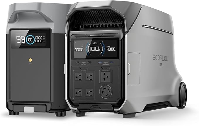 EF ECOFLOW 7696Wh Portable Power Station: DELTA Pro 3 by EFECOFLOW