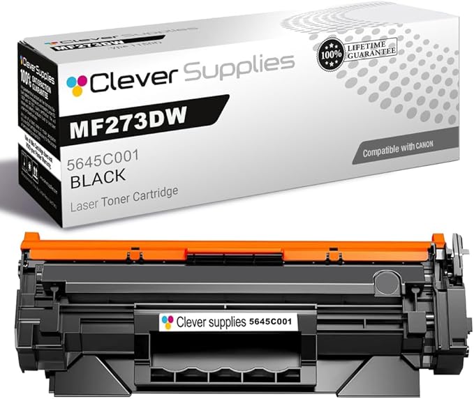 CS Replacement Compatible with Canon MF273DW Toner Cartridge 5645C001 to use by CleverSupplies