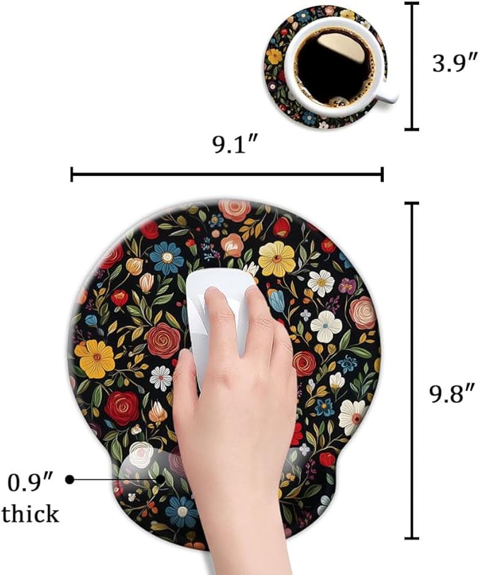 Ergo Comfort Gel Wrist Rest Mouse Pad-Ergonomic Office Mousepad - Image 6