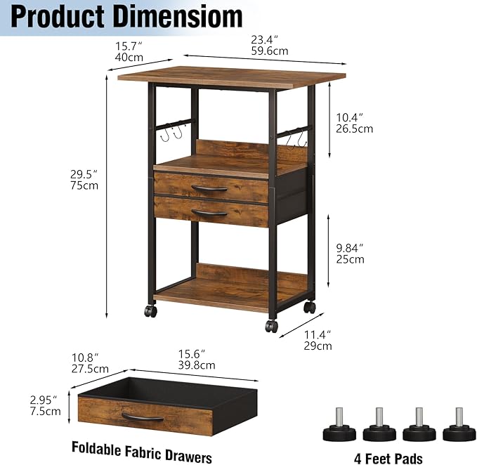VENNQD Large Printer Stand - Image 5