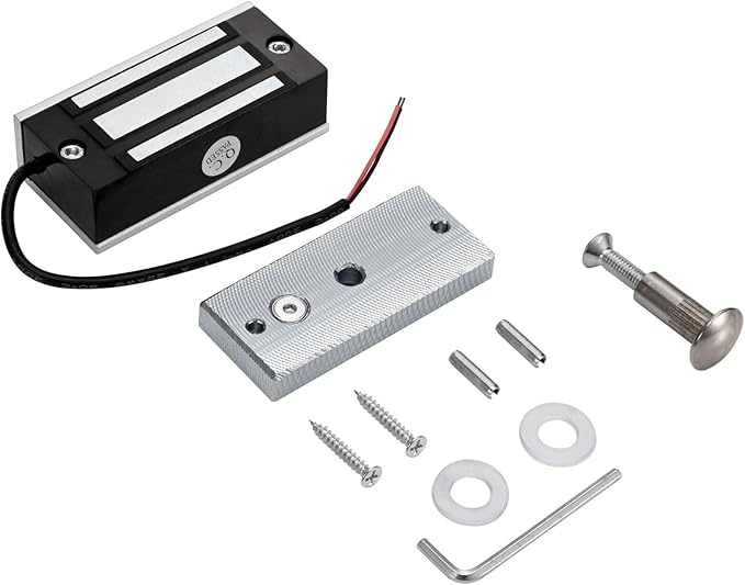 Electric Magnetic Lock 60KG 130LBS Holding Force Electromagnet Lock 12V Fail - Image 4