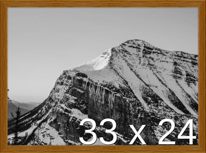 Frame It Easy 33 x 24 Hazel Wood Frame by FrameItEasy