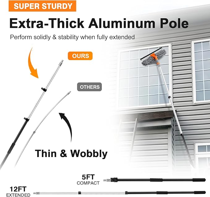 ARTIPOLY 20 Ft High Reach Window Squeegee - Image 4