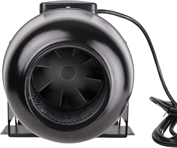 VENTS-US TT Silent M 125-5" Inline Duct Fan Includes Two-Speed Switch - Image 2