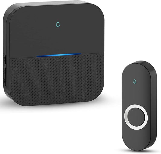 AIDA Lighted Wireless Doorbell for Home, Waterproof Battery Doorbell 1 by AIDA