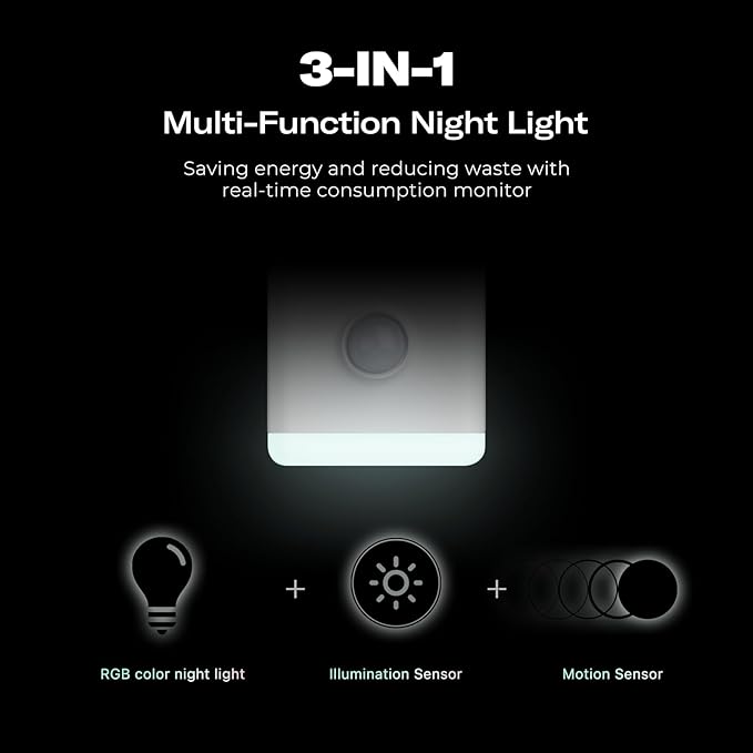 THIRDREALITY Multi-Function Night Light, Zigbee Repeater, 3-in-1 Combines a - Image 5