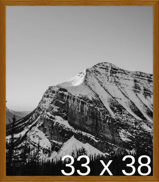 Frame It Easy 33 x 38 Hazel Wood Frame by FrameItEasy