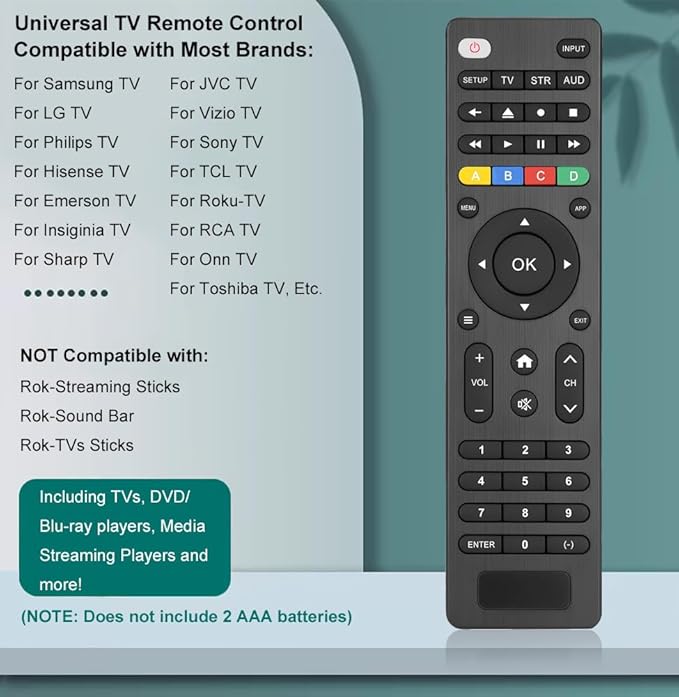 Universal TV Remote Control Compatible - Image 2