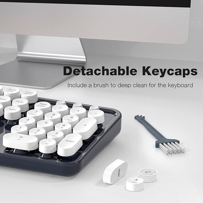 MOFII Wireless Keyboard and Mouse Combo, Computer Full Size 2.4G Plug and Play - Image 5