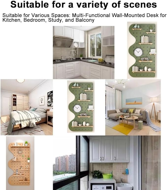 Natural Wooden Wall Organizer - Image 4