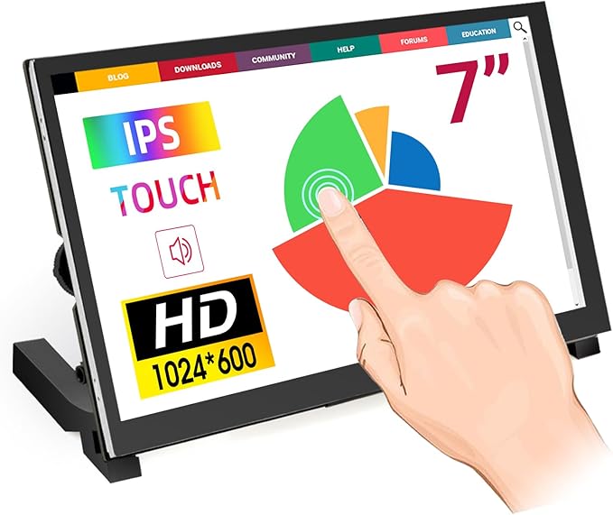ELECROW 7 Inch Touchscreen Monitor by ELECROW