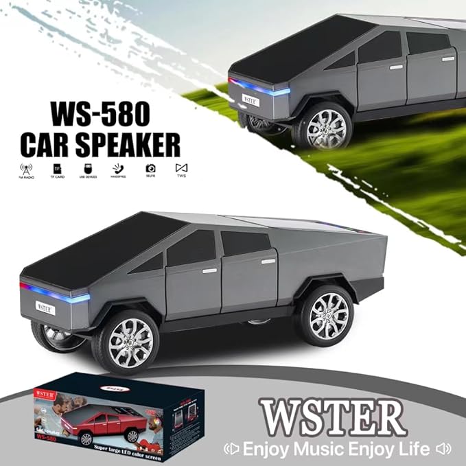Futuristic Pickup Truck Bluetooth Speaker - Image 2
