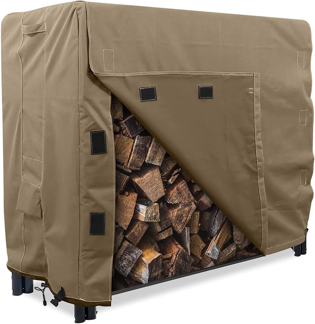 firewood log rack cover 8 foot - heavy, main product view
